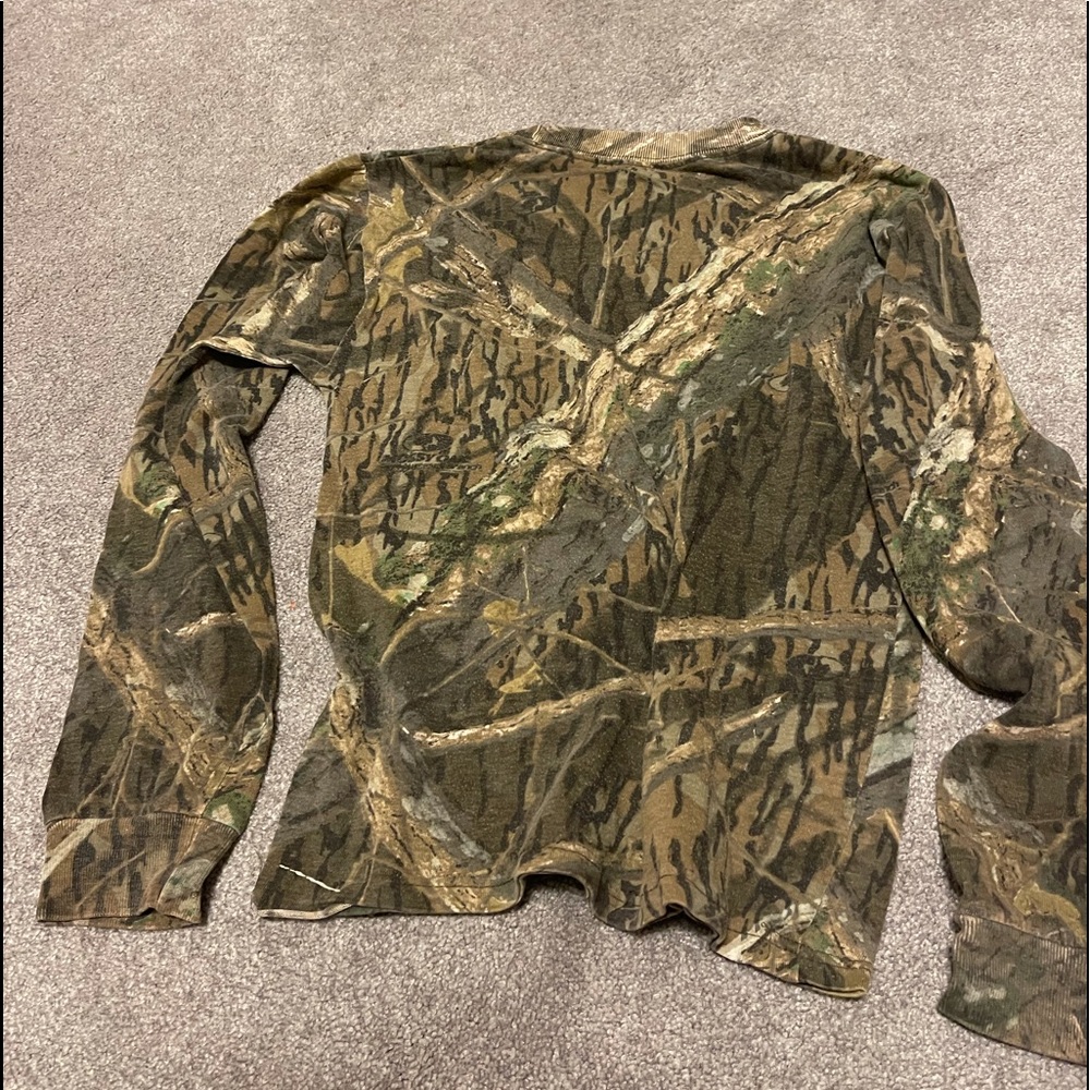 Camouflage long sleeve shirt